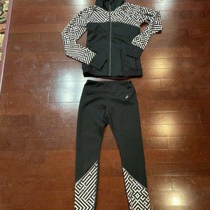 Asics running Jacket and Tights